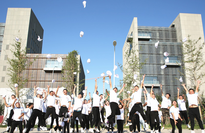 2019年7月1日，北京集团大学生入职培训，洋溢的青春在中天继续。
